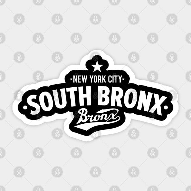 South Bronx Streets - NYC Vibes Sticker by Boogosh